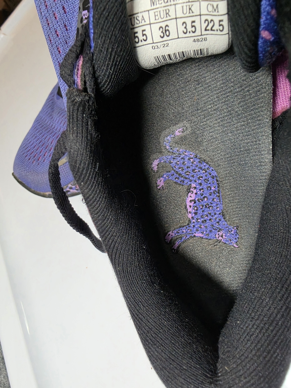 Brooks Ghost 14 Limited Edition Running Shoes In electric Cheetah - Picture 10 of 10